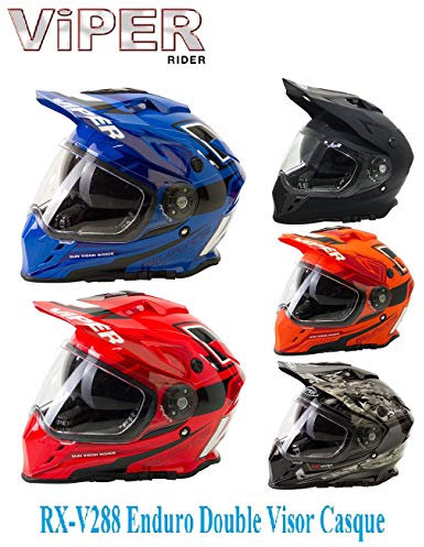 RXV288 Double Visor Enduro Helmet