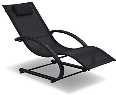 Rijoka Sonnenliege Gartenliege Lounge Deluxe | Liege Rattan