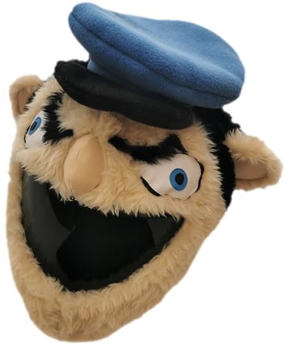 FunnyRiders Motorradhelm Überzug Plüsch - Motorrad Helm Überzug - Plüsch Helmüberzug Motorradhelm - Motorrad Zubehör Lustig - Motorradhelm Cover - Hergestellt In Polen Plüsch Helm Motorrad