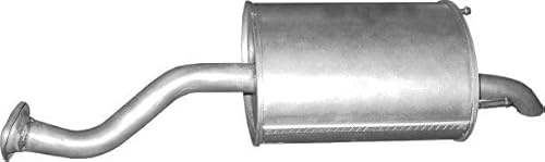 IZAWIT 30.027 Endschalldämpfer Hinten Kompatibel mit HONDA Jazz II Schrägheck GD, GE3, GE2 18030SAA010