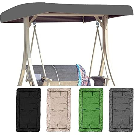 Toldo abatible for porche cubierta superior abatible impermeable de repuesto, cubierta for toldo parasol for jardín al aire libre, patio, porche (solo cubierta superior) ( Color : Gray , Size : 84x48x