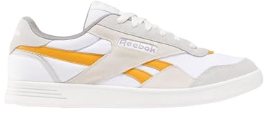Reebok Court Advance, Zapatillas Unisex Adulto, P Grey 1 P Grey 2 Retro Gold, 36 EU