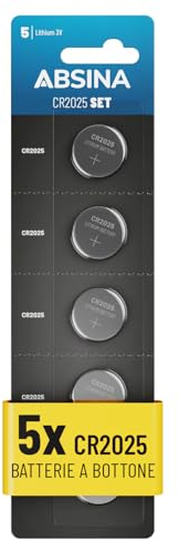 Absina Knappcell CR 2025 3 V 5 st Litium