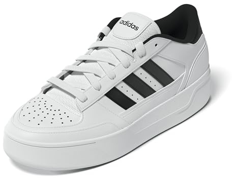 Adidas Women's Break Start Bold, White/Black/White, 7.5