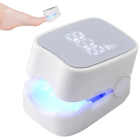 Dispositivo antimicosis, luz pulsee micosis uñas, micosis uñas de los pies, limpieza y reparación de uñas efectivas para micosis, sesiones de 7 minutos para uñas sanas, láser