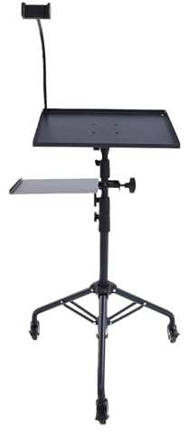 Tnfeeon Supporto per Proiettore per Ufficio, Casa, Presentazione, Palcoscenico, Studio, Supporto per Rack per DJ