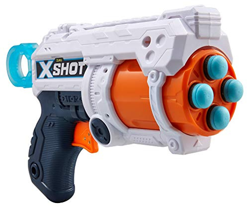 XSHOT 36377 Fury 4 Pistol Shot-16, Cylinder with 4 beats-16 Arrows