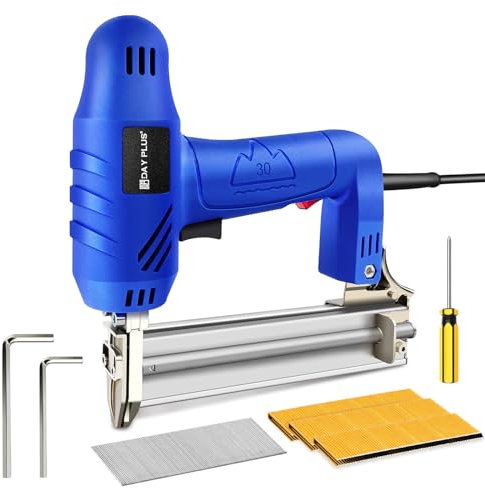 2 in 1 Nail Gun & Staple Gun Cordless Electric Heavy Duty Stapler Nailer 1750W