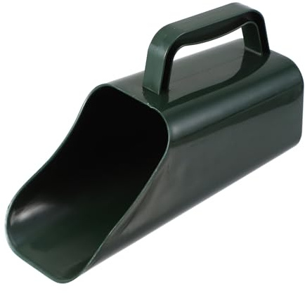 Angoily Garden Bucket Shovel Plastic Green 8.53X3.54X2.83in