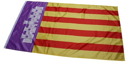 Bandera de Mallorca, 90 x 150 cm