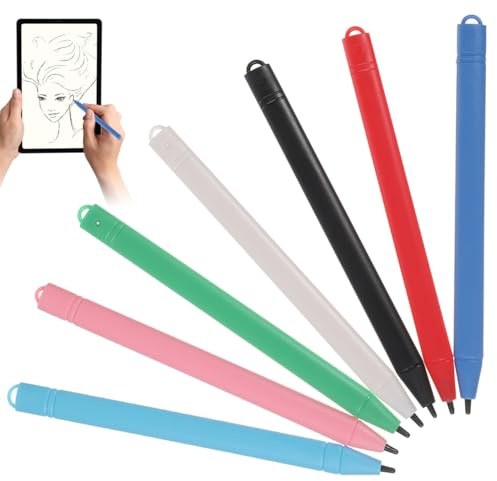 jojofuny 7 Lápices Ópticos Repuestos para Tableta De Escritura LCD Bolígrafos para Tableta Gráfica Accesorios De Escritura para Niños Y Artistas