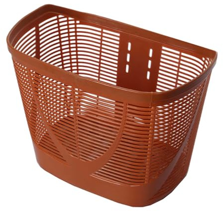 RoaQinFo Cesta Delantera para Bicicleta, Cesta de Ciclismo, Accesorios Decorativos, Cesta para Manillar, Cesta de Almacenamiento, Cesta para Bicicleta