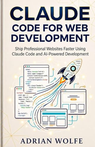 Claude Code for Web Development: Ship Professional Websites Faster Using Claude Code and AI-Powered Development