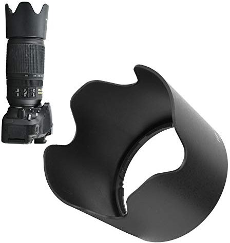 Bindpo HB-36 Lens Hood, Camera Lens Sunshade Rainproof Cover Replacement 67mm for Nikon AF-S 70-300 mm f/4.5-5.6G IF-ED VR