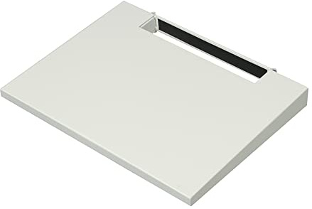 WALL Entertainment Shelf for TV Stand Model V4 - Perfect for DVD/Blu-ray Player, Video Game Console, Digital Video Recorder [DVR], Cable Box - Satin White