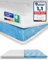 AM Qualitätsmatratzen Premium Gel Topper 200x220cm weich - Made in Germany - Gelschaum Topper 200x220 mit Lyocell Bezug & Antirutsch Funktion - Memory Foam Matratzentopper 200x220 extra hoch