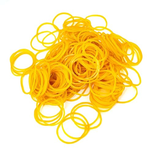 100 Pcs Rubber Bands, Small Elastic Bands, Rubber Bands Office, Elastic Bands Small for Home, Office Stationary, DIY Craft, School And More(35mm)