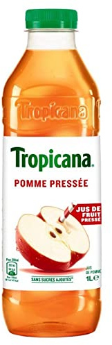 TROPICANA - Pure Premium Pomme Pressee 1L - Lot De 4 - Vendu Par Lot