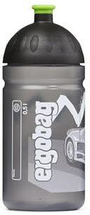 ergobag Drinking Bottle ISYbe Polypropylen 0,5 Liter 19 x 7,5 x 7,5 cm (H/B/T) Kinder Zubehör für die Schule (ERG-BOT-002), Drunter Und Drübär, 500 ml
