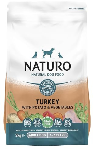 Naturo Grain Free Turkey Adult Dog 2Kg