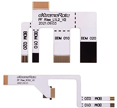 Cables de cinta de repuesto FPC L1L2 R1R2 para controlador PS5 eXtremeRate Rise & RISE4 Kit de remapeo – Controlador y otros accesorios de elevación no incluidos
