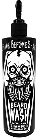 Grave before shave Beard wash 16 oz. Pump-top