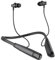 Nsyee Bluetooth 5.4 Neckband Earphones Wireless, 80 Hours of Long Ultra-battery Life, Neckband Bluetooth Headphone Suitable for Running, Magnetic Headset Lightweight with Noise Reduction IPX4 -Black