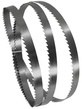 2 hojas de sierra de cinta SK5 de 6 TPI, hojas de sierra de cinta de 1712 x 9,7 x 0,35 mm, hoja de sierra de cinta for carpintería for fabricación de muebles