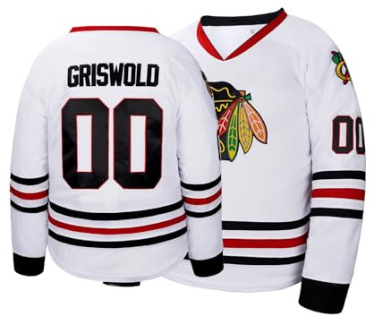 BrtQylltun Griswold Hockey-Trikots für Herren und Damen, Weihnachten #00, S-3XL