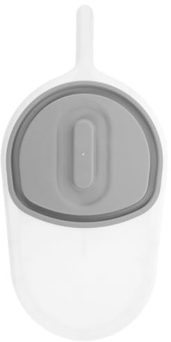 BATHVEVE Padella per Letto per Anziani Allettati con Maniglia Lunga in Plastica Resistente, Vaso da Notte Inclinato per Pazienti Paralizzati e Attrezzatura Medica per Uso Domestico
