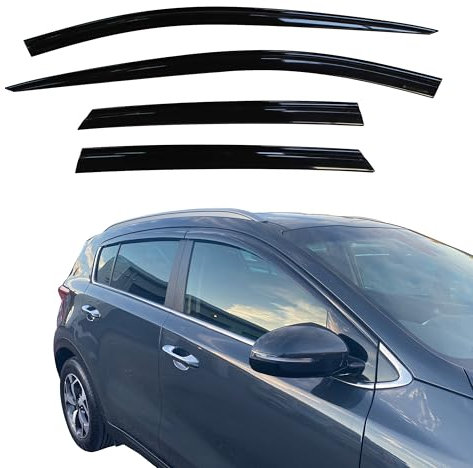 Windabweiser-Set Autoscheiben, 4-teiliges Set