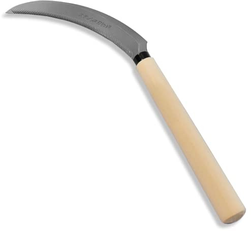 KAKURI Serrated Sickle Japanese Weeding Sickle Garden Tool