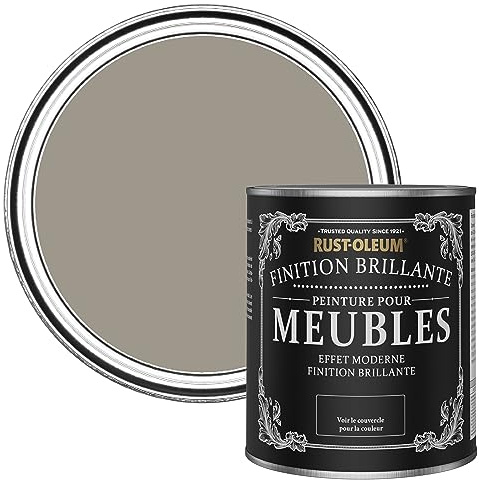 Rust-Oleum Brown Furniture & Skirting Board Paint in Gloss Finish - Whipped Truffle 750ml