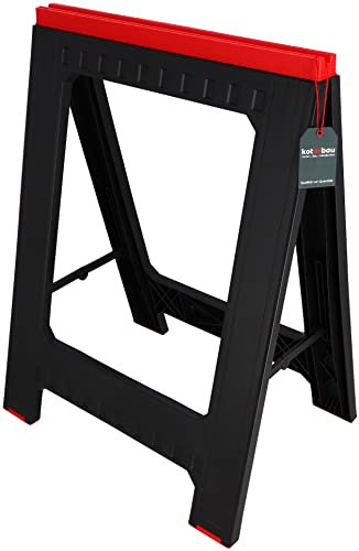 KOTARBAU® Cavalletto da lavoro pieghevole, 425 mm x 575 mm