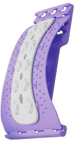 Yjkedfh Tablero De Soporte Lumbar | Herramientas De Masaje Con Tracción De Nivel Ajustable | Tabla de Apoyo para la Espalda y Estirador Lumbar - Para Alivio De Molestias Relajación Muscular Hombres
