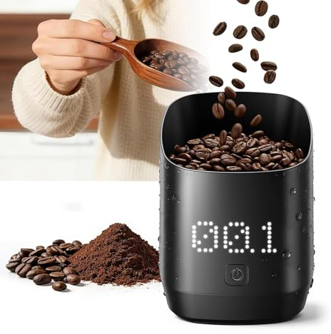 Báscula de café SubScale Precision para espresso e infusión, sensor digital compacto, respuesta rápida, diseño limpio, ideal para baristas y amantes del café. Recargable, pantalla LED, precisión 1 g/1