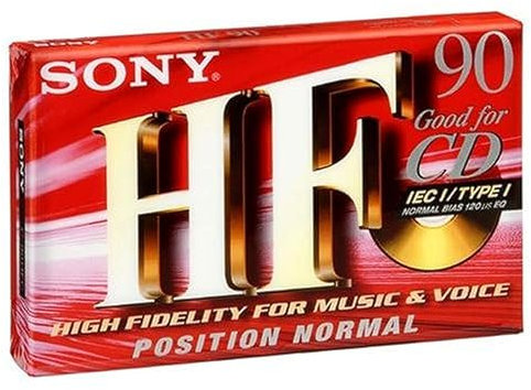 Sony Cinta Grabadora 90 Minutos
