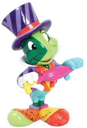 Disney Britto Minifigurine Jiminy Cricket et Parapluie 6006087 Taille Unique