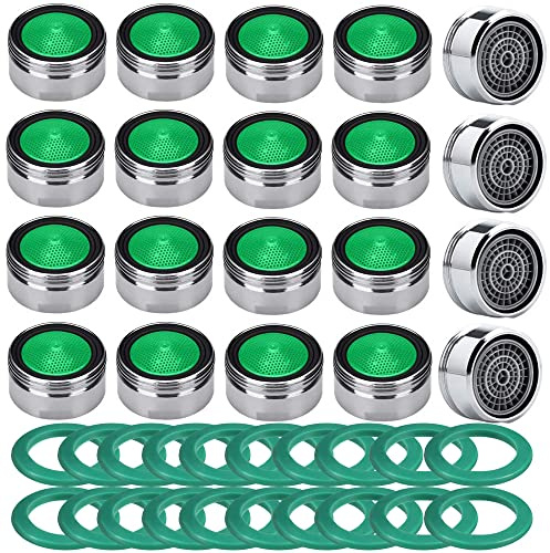 Gebildet 20pcs Rompigetto Aeratore Rubinetto M24 Filtro Rubinetto da Cucina,Risparmio Idrico