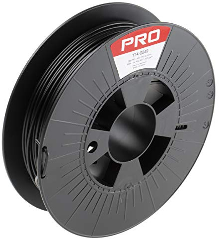 RS PRO ASA 3D-Drucker Filament zur Verwendung mit Gängige Desktop-3D-Drucker, Schwarz, 2.85mm, FDM, 500g