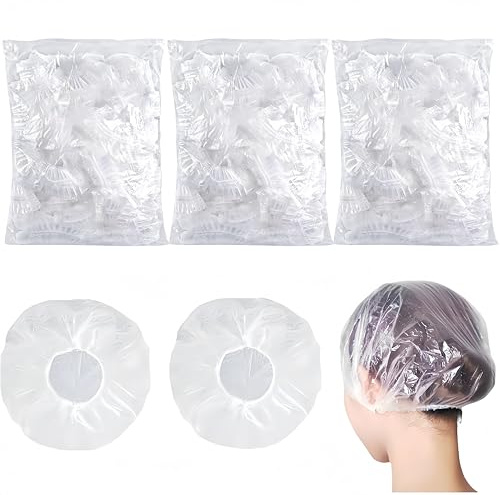 300 Uds Sombreros de Baño Gorro de Ducha para Mujer y Bebé