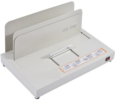 Binding machine, 1st GD-380 A3 A4-hylsa Typ Automatisk limmaskin, ekonomiska inloggningsuppgifter, dokument, arkivbindningsmaskin for Home,Office