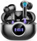 Wireless Earbuds, Bluetooth 5.4 Headphones in Ear with 4 ENC Mic, 2025 Wireless Headphones Noise Cancelling Ear Buds, Deep Bass Stereo Bluetooth Earphone 36H Playtime, IP7 Waterproof/LED Display/USB-C