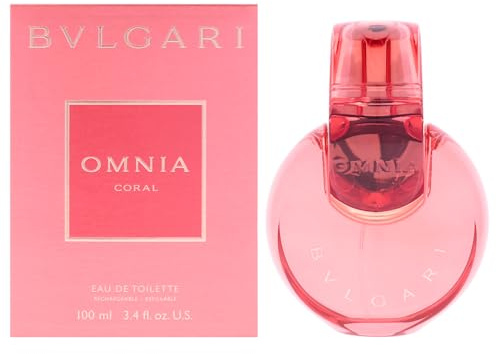 Bvlgari Omnia Coral by Bvlgari for Women - 3.4 oz EDT Spray (Refillable)