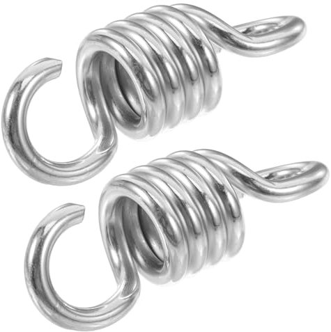 Happyyami 2pezzi Molle Di Ricambio Per Altalena Da Veranda Per Impieghi Gravosi Molle Di Estensione Per Sedia Amaca Ganci Per Altalena Esterno