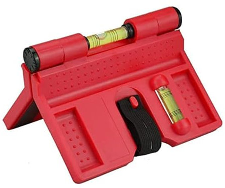 Nivel de Postes, Nivel Espiritual, Nivel De Burbuja Angular, Nivel De Burbuja Ajustable, Nivel De Poste Ajustable, Nivel de Burbuja para Medición para Nivelación de Tuberías Postes y Vigas