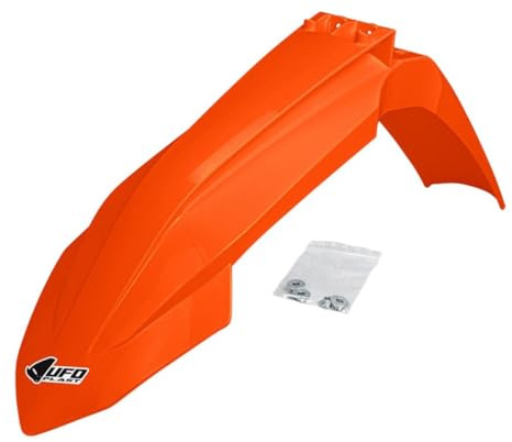 UFO PLAST VORDERER KOTFLÜGEL ORANGE Ktm SX 300 2023-2024, Keine Größenangabe