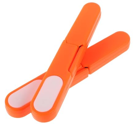 GANAZONO Tijeras de Pesca de Plástico Juego Corte de Línea Preciso Herramienta para Pescadores Portátil y Duradera para Cortar Hilo de Pesca