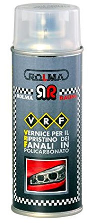 ROLMA VRF - VERNICE PER RIPRISTINO FANALI AUTO E MOTO 400ml