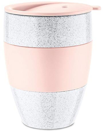 Koziol AROMA TO GO 2.0 Thermobecher mit Deckel 400ml (organic pink)